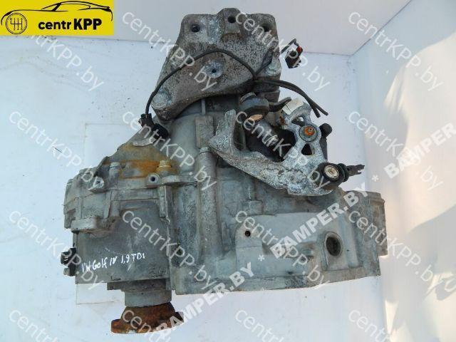 КПП механическая (МКПП) Volkswagen Golf 4 поколение 2001, 1.9 л., дизель, МКПП - фото №1