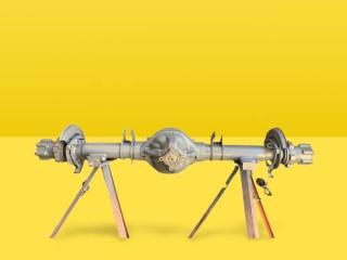 мост задний Volkswagen Crafter 1 поколение (2006 - 2011), 2.5 л., дизель